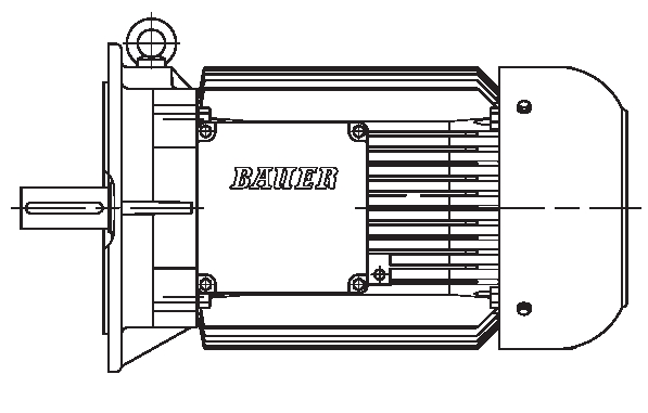 Industrijska oprema-Pogonska tehnika-BAUER-Reduktor-Elektromotorno gonilo-predle�je-IEC Motor